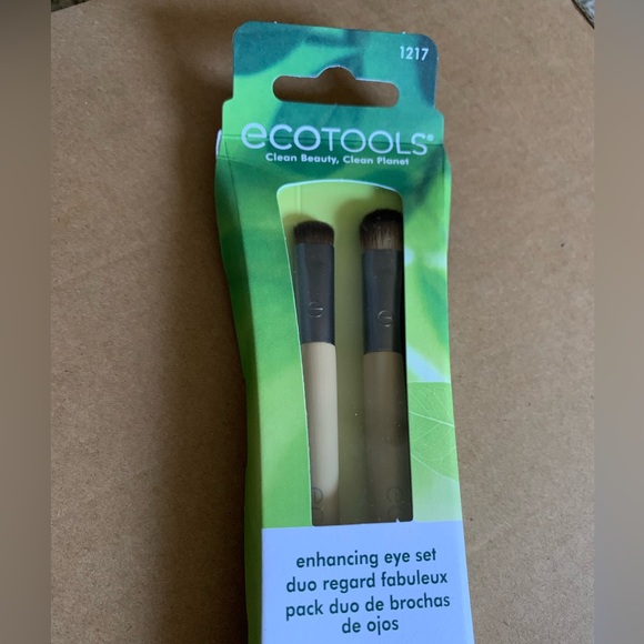 NIB ecotools Eye Enhancing Duo Makeup Brush Set - Picture 9 of 16